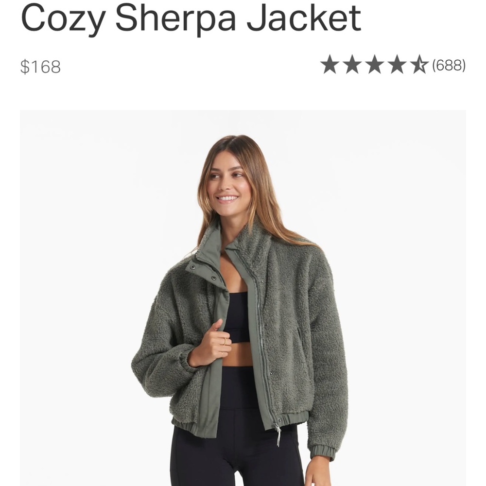 Vuori Cozy Sherpa Jacket